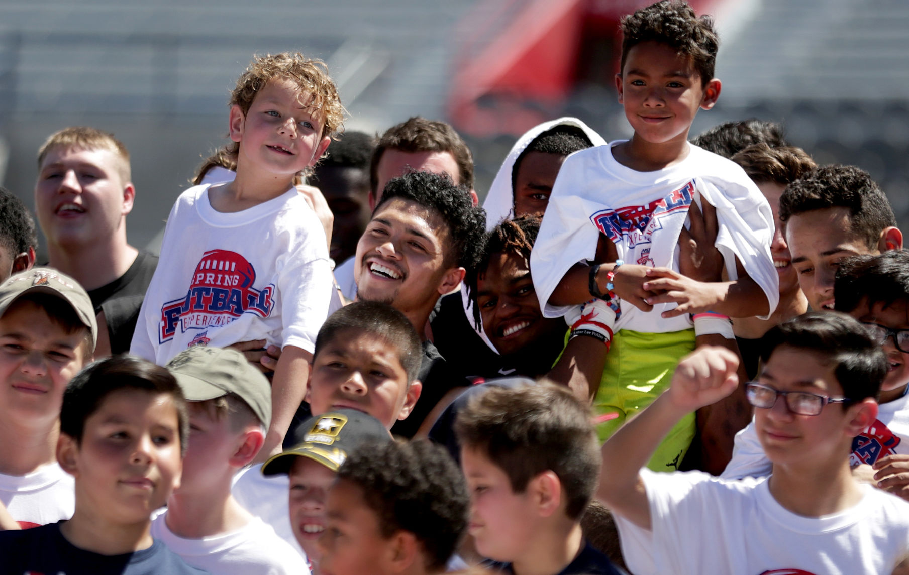 Arizona Wildcats KidCats spring football experience